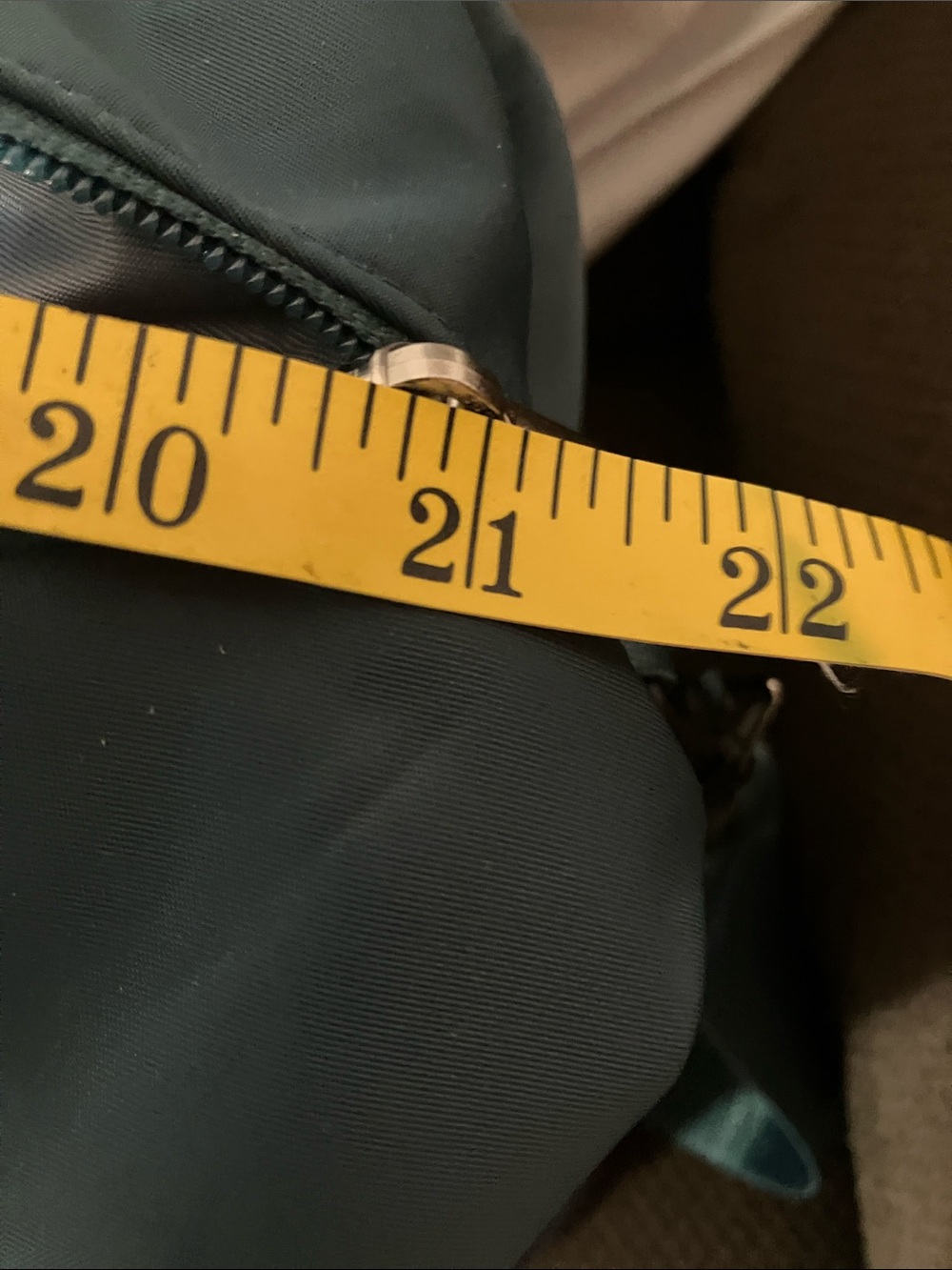Classic Men's Duffel Bag in Teal - Picture 3 of 12